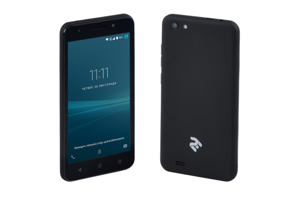 Смартфон 2E E500A DualSim Black