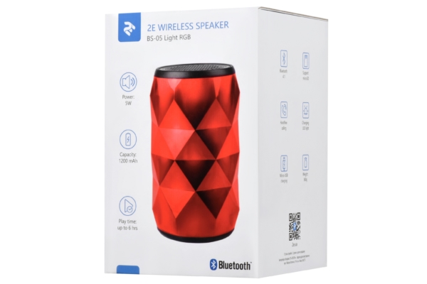 Портативная колонка 2E BS-05 Color Sound Wireless
