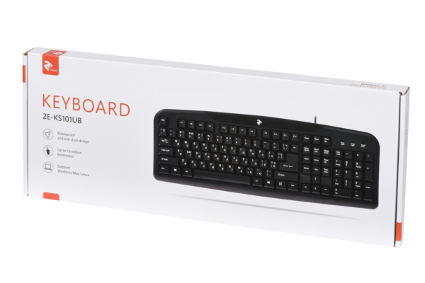 Клавиатура 2E KS 101 USB Black