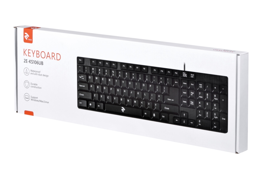 Клавиатура 2E KS 106 USB Black