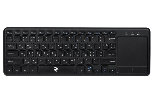 Keyboard with touchpad 2E KT100 WL Black