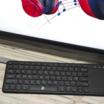 Keyboard with touchpad 2E KT100 WL Black