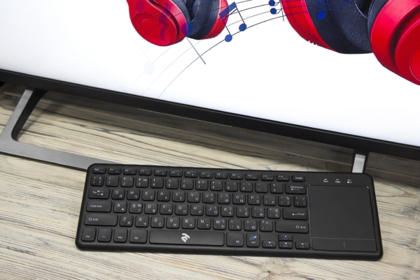 Keyboard with touchpad 2E KT100 WL Black