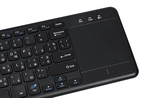 Keyboard with touchpad 2E KT100 WL Black