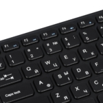 Keyboard with touchpad 2E KT100 WL Black