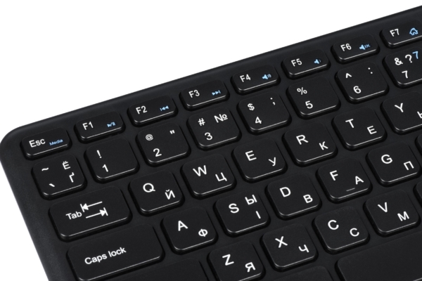 Keyboard with touchpad 2E KT100 WL Black