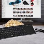 Keyboard with touchpad 2E KT100 WL Black
