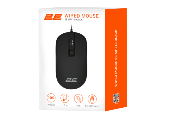 Mouse 2E MF110 USB Black