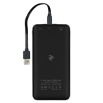 Power Bank 2E 10000 мАч Black Quick Charge