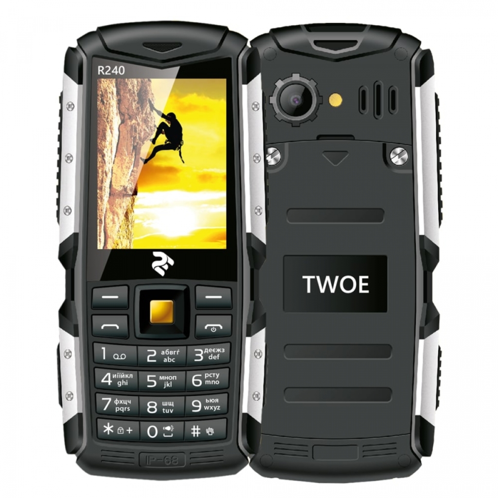 Мобильный телефон 2E R240 DualSim Black