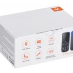 Мобільнй телефон 2E E180 DualSim Black-Blue