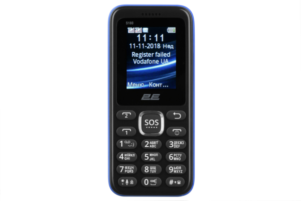 Мобильный телефон 2E S180 DualSim Blue