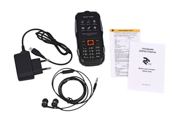 Мобильный телефон 2E R180 DualSim Black