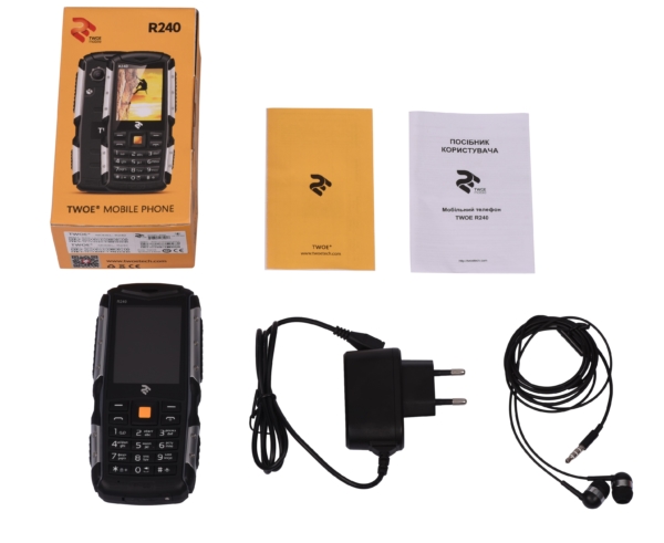 Мобильный телефон 2E R240 DualSim Black