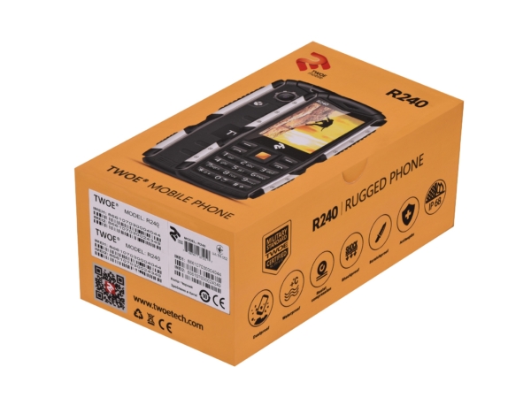 Мобильный телефон 2E R240 DualSim Black