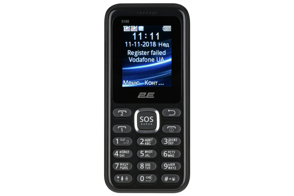 Мобильный телефон 2E S180 DualSim Black