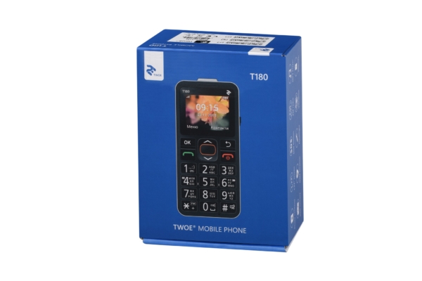 Мобильный телефон 2E T180 SingleSim Black