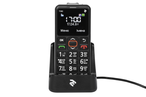 Мобильный телефон 2E T180 SingleSim Black
