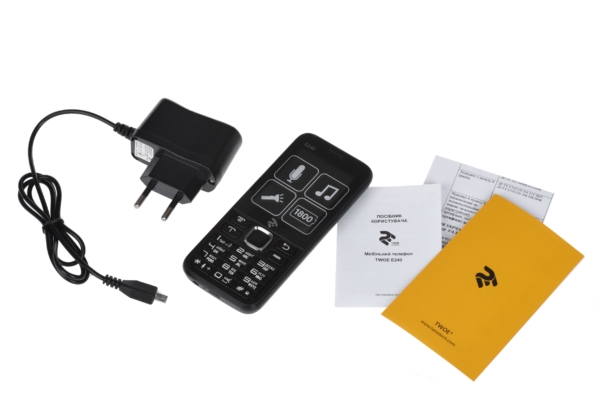 Мобильный телефон 2E E240 DualSim Black