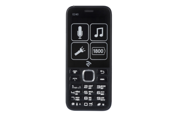 Мобильный телефон 2E E240 DualSim Black