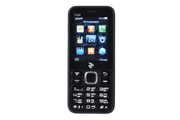 Мобильный телефон 2E E240 DualSim Black