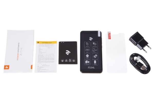Смартфон 2E F534L 2018 DualSim Gold