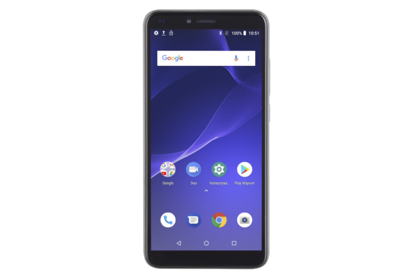 Смартфон 2E F572L 2018 DualSim Silver