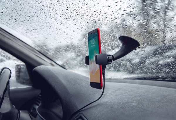 Беспроводное зарядное устройство 2E Car Mount Rotating Wireless Charger