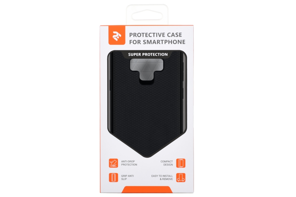 2Е Case for Samsung Galaxy Note 9, Snap, Black