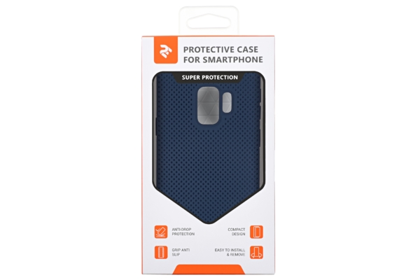 Чехол 2Е для Samsung Galaxy S9, Dots, Navy