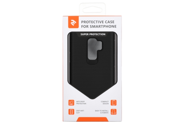 2Е Case for Samsung Galaxy S9+ (G965), Triangle, Black