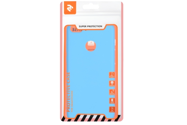 2E Basic Case for Huawei P Smart, Soft touch, Blue