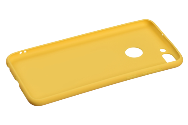 2E Basic Case for Huawei P Smart, Soft touch, Mustard