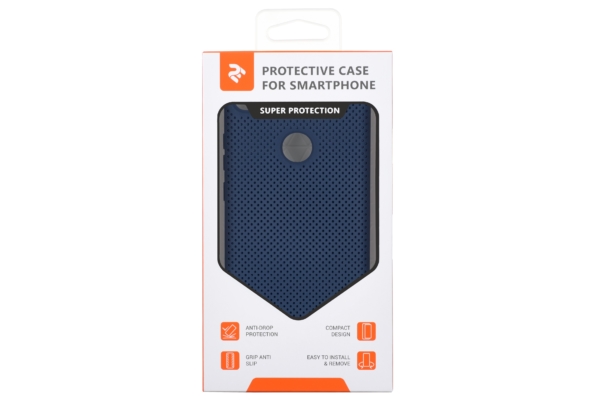 Чехол 2Е для Huawei Y6 2018, Dots, Navy