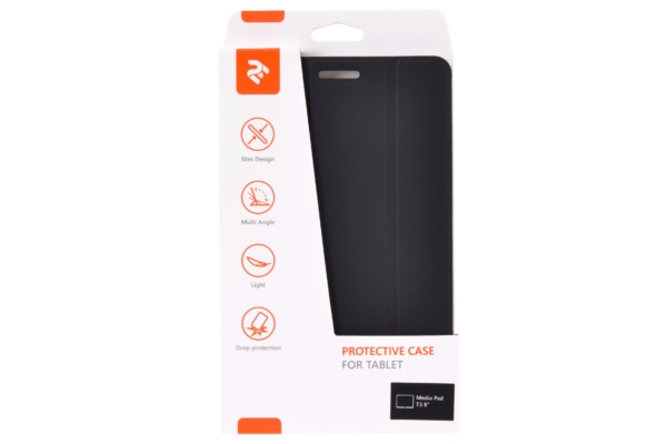 2E Tablet Case for Huawei MediaPad T3 8″, Case, Black/TR