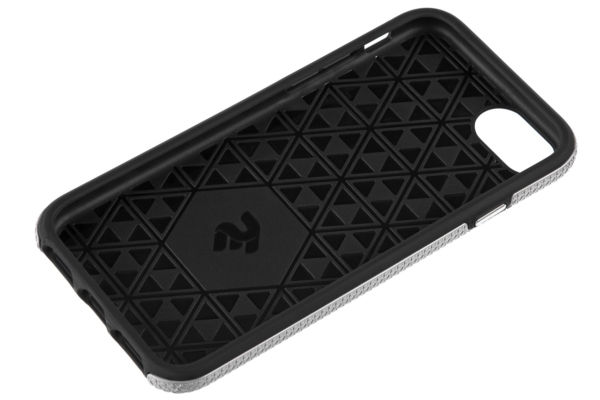 Чехол 2Е для Apple iPhone 7/8, Triangle, Silver