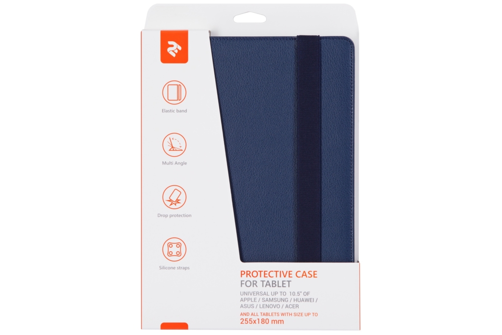 2E Universal Case for Tablets up to 10.8″, Blue