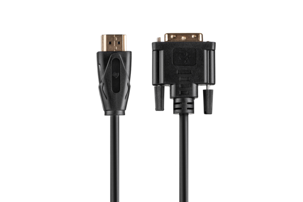 2E Кабель HDMI TO DVI 24+1, Molding Type, 1.8m, Black