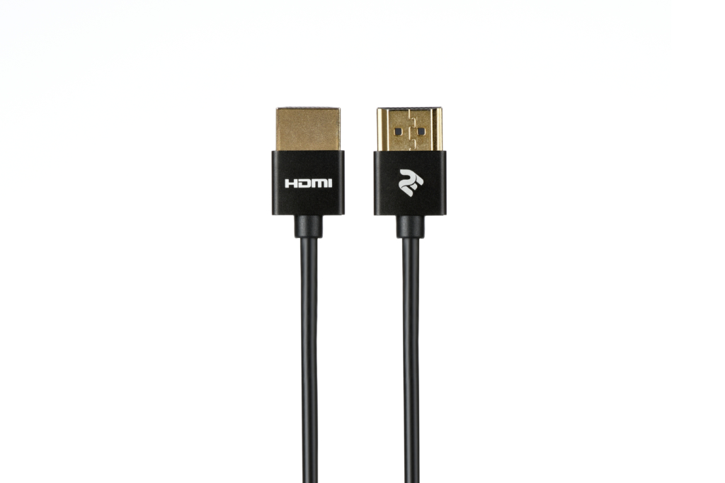Кабель 2Е HDMI 2.0 Gen 2 Ultra Slim Cable Black 1m