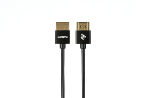 Кабель 2Е HDMI 2.0 Gen 2 Ultra Slim Cable Black 1m