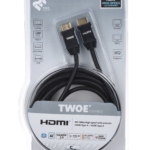 Cable 2Е HDMI 2.0 (AM/AM) High Speed, Alumium Black 5m