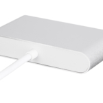 Adapter 2E Type C to USB 3.0 Female+Gigabit+HDMI Female+USB Type C Female, 0.15m