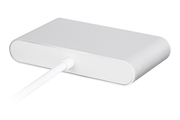 Adapter 2E Type C to USB 3.0 Female+Gigabit+HDMI Female+USB Type C Female, 0.15m