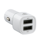 Автомобільний ЗП 2E Dual USB Car Charger 2.4Ax2.4A White