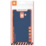 2E Basic Case for Samsung Galaxy A6 2018 (A600), Soft touch, Navy