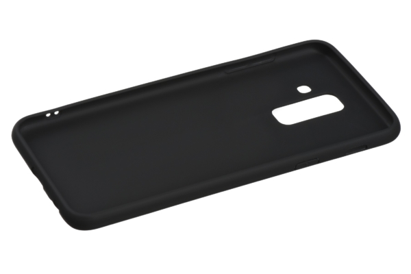 2E Basic Case for Samsung Galaxy A6+ 2018 (A605), Soft touch, Black