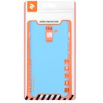 2E Basic Case for Samsung Galaxy A6+ 2018 (A605), Soft touch, Blue