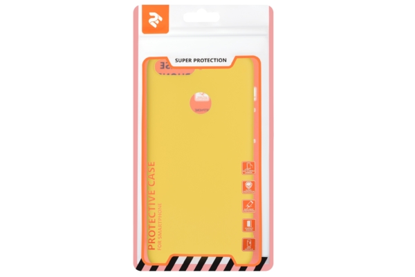 2E Basic Case for Huawei Y6 prime 2018, Soft touch, Mustard