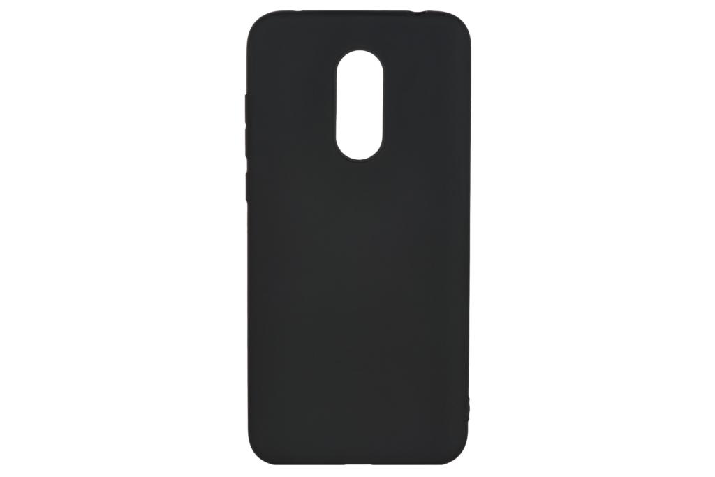 2E Basic Case for Xiaomi Redmi 5 Plus, Soft touch, Black