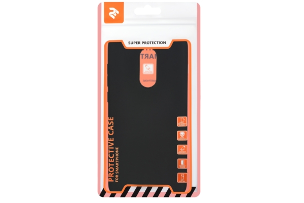 2E Basic Case for Xiaomi Redmi 5 Plus, Soft touch, Black